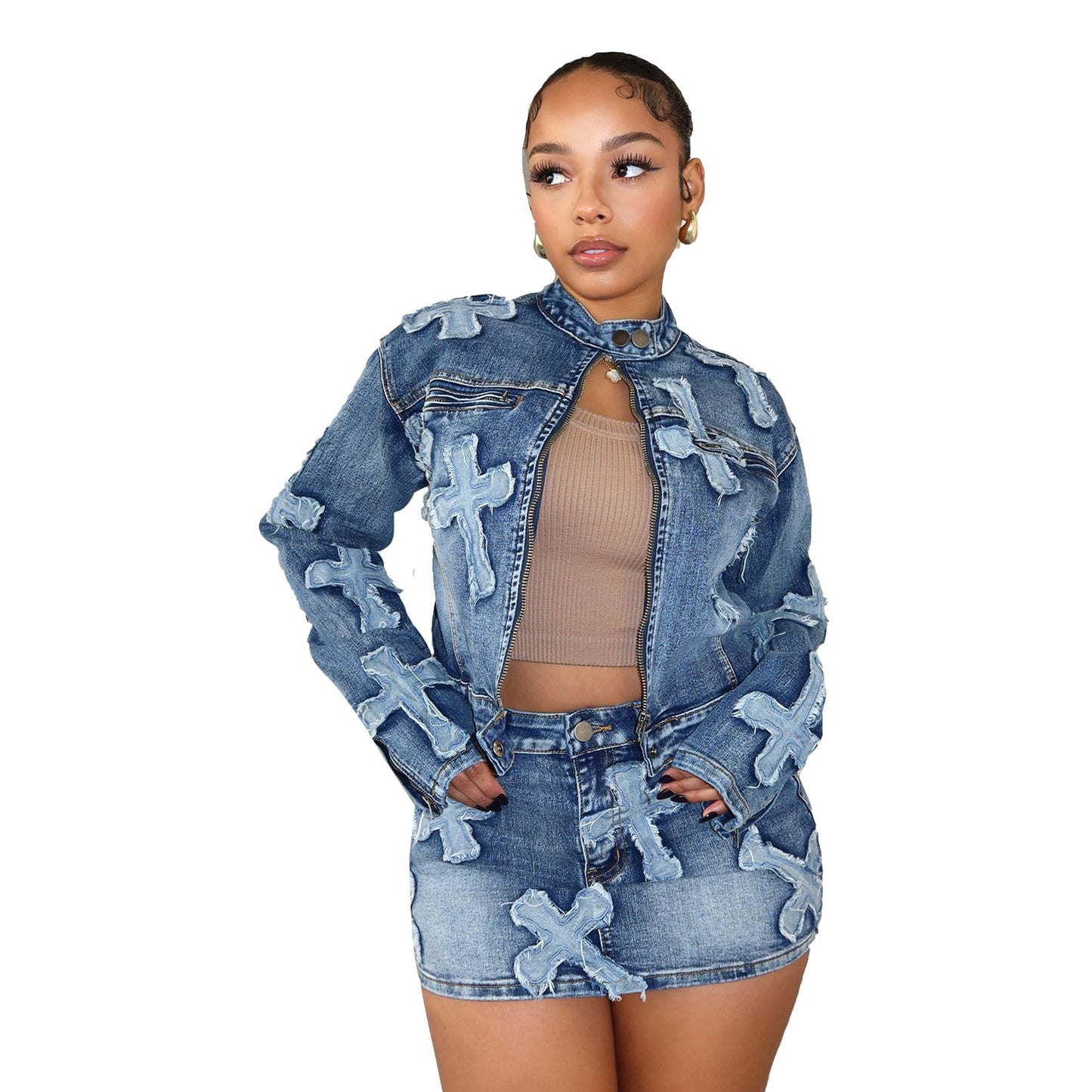 Denim Jacket Suits