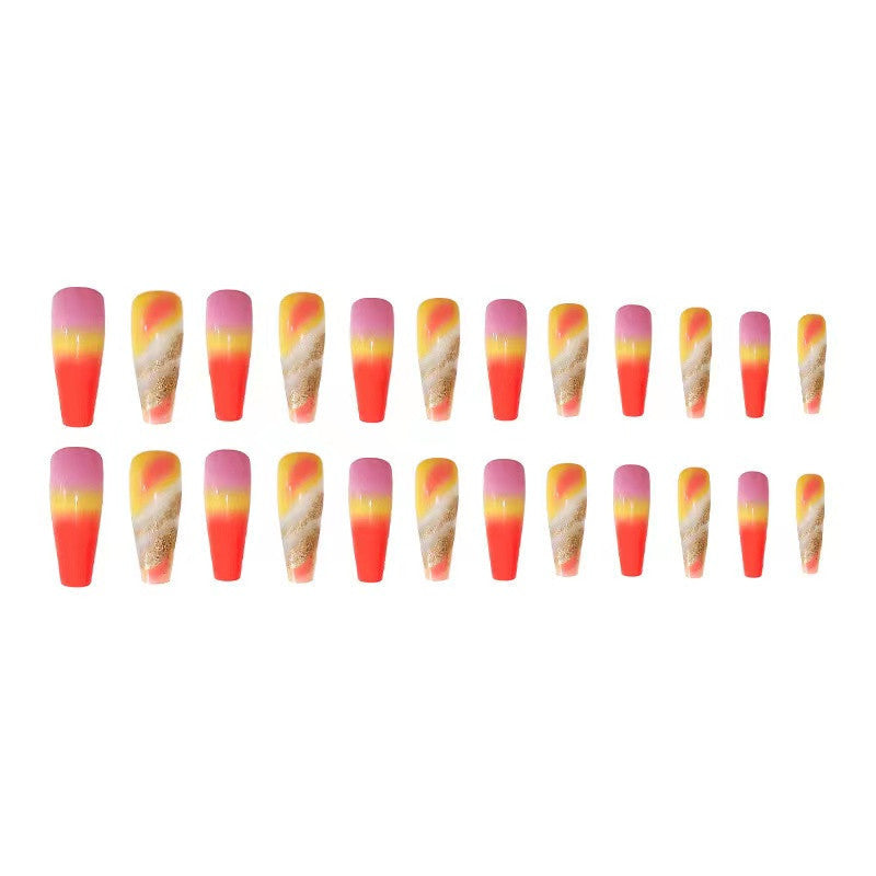 Rainbow Nails