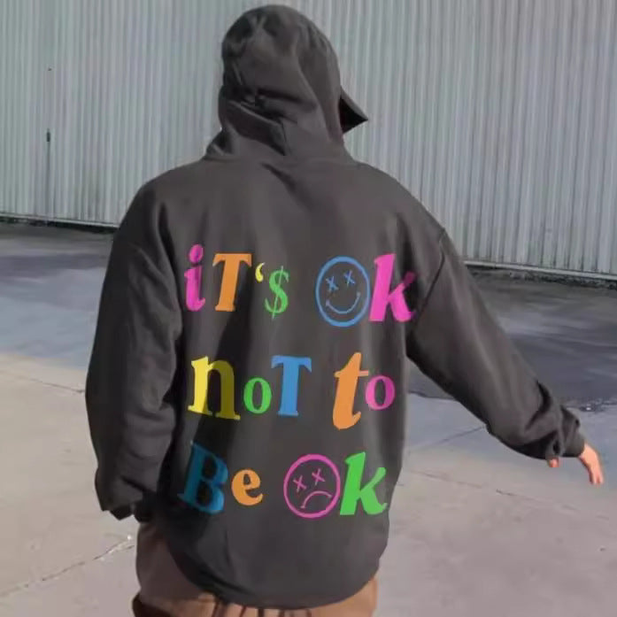Plain Drawstring Hoodie