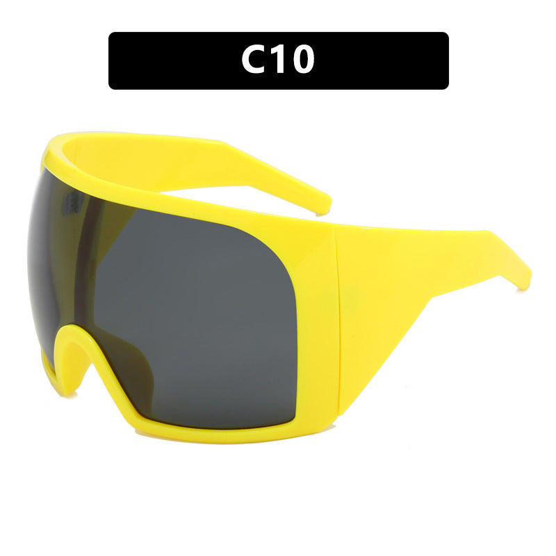 Large Rim Mask Sunglasses