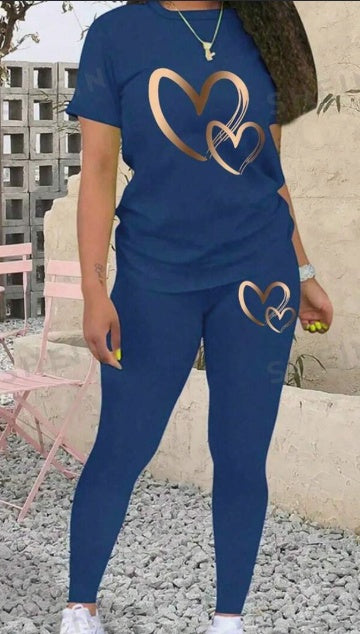 Shirt And Leggings Set