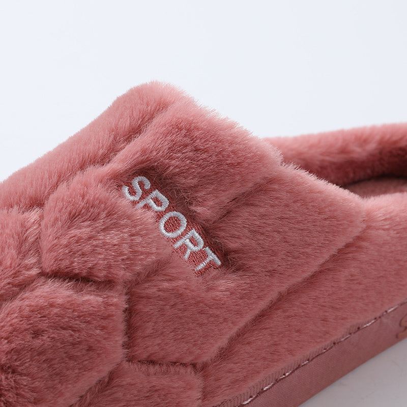 Unisex Slippers Cozy Plush