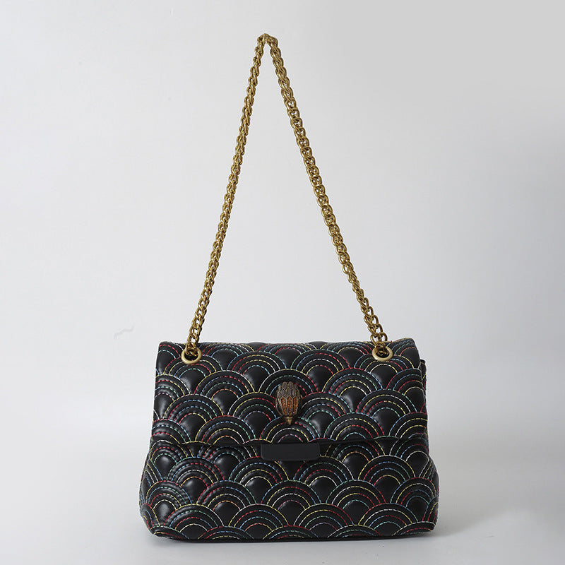 Embroidery Chain Bag