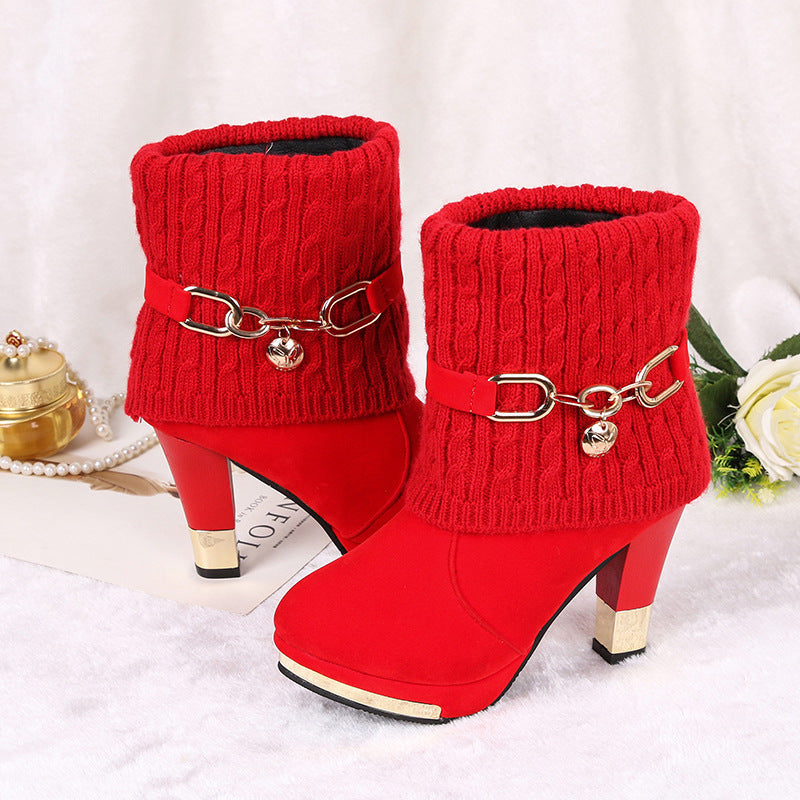 Frosted boots