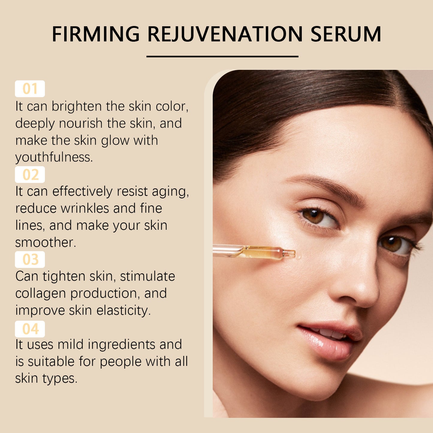 Facial Care Solution Firming And Hydrating Moisturizing