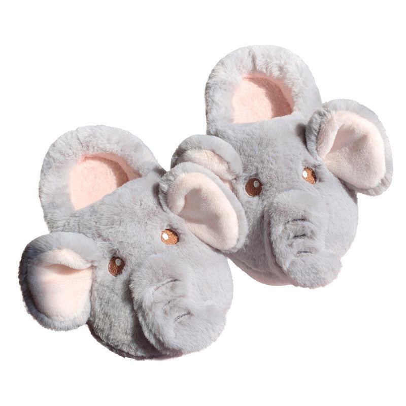 Plush Warm Indoor Slippers