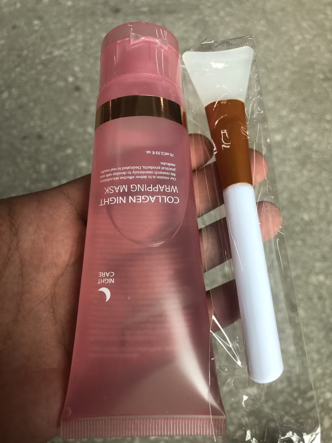 Face Night Mask Collagen Wrap