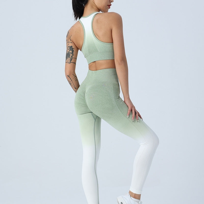 Yoga Pants Bra Set