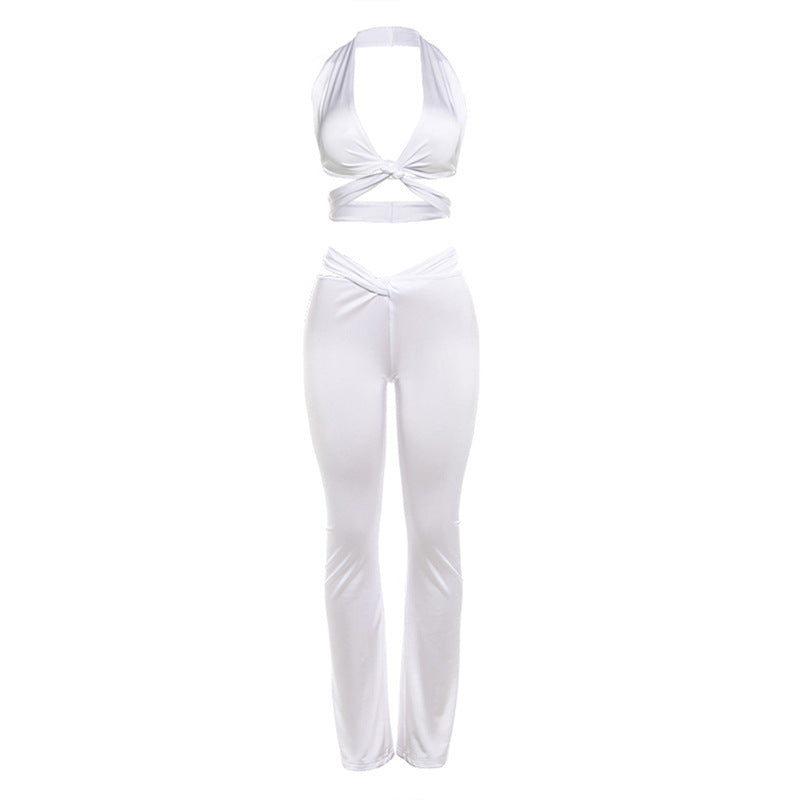 Halter Blouse And Pants