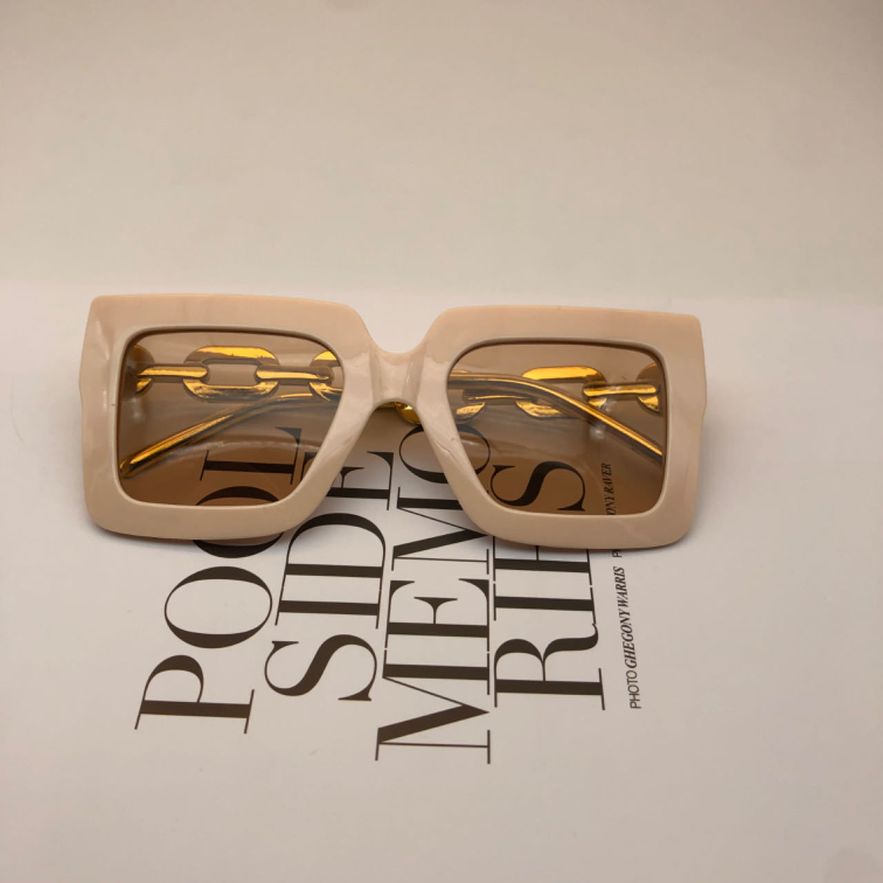Square Chain Sunglasses