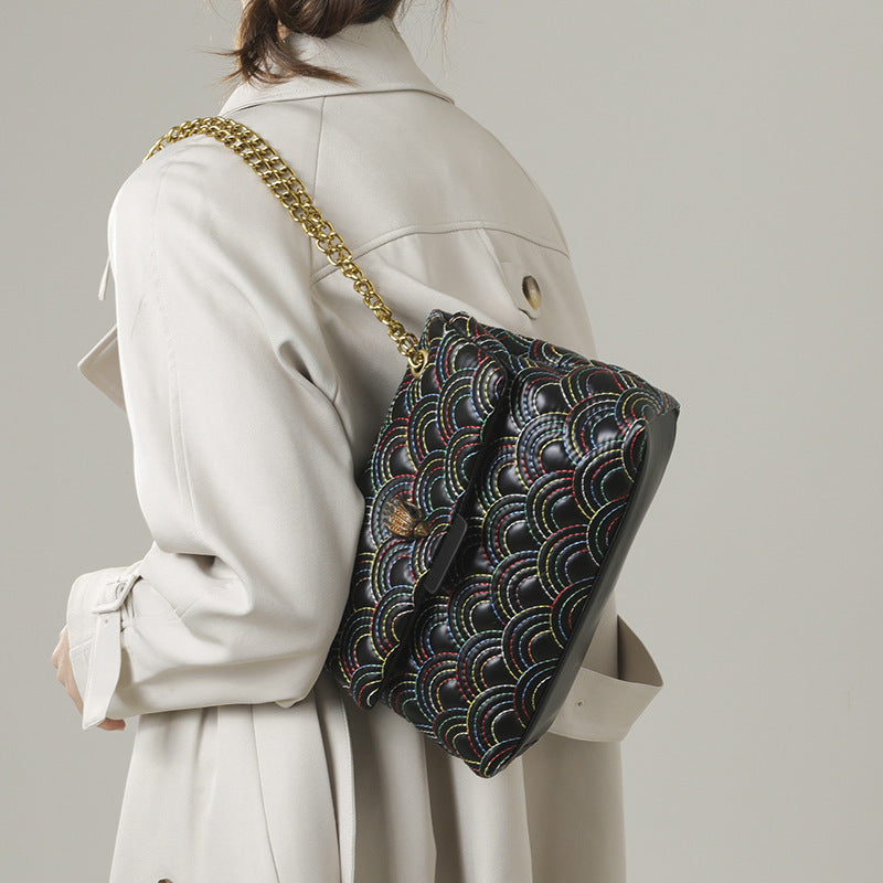 Embroidery Chain Bag