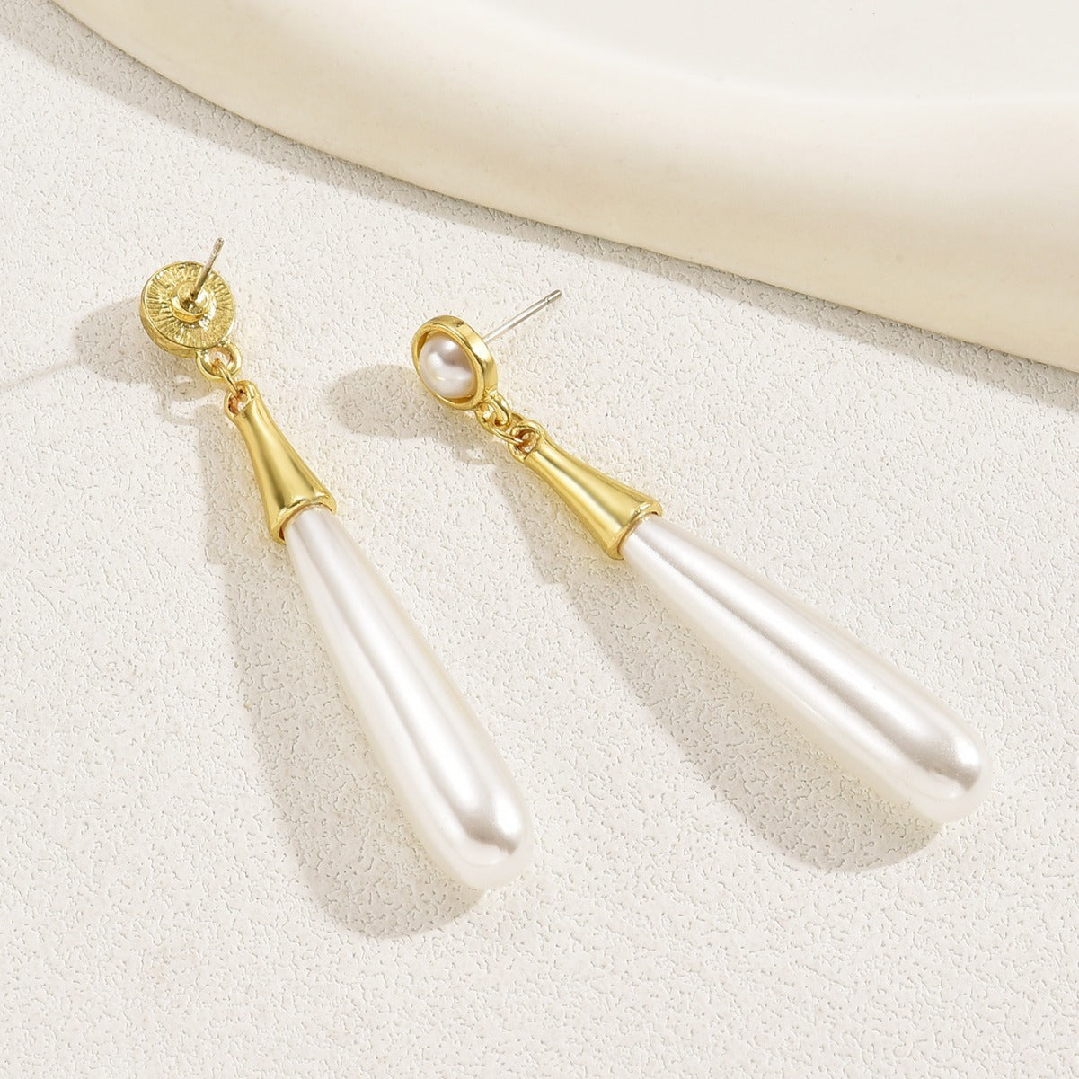 Drop-shaped Long Earrings