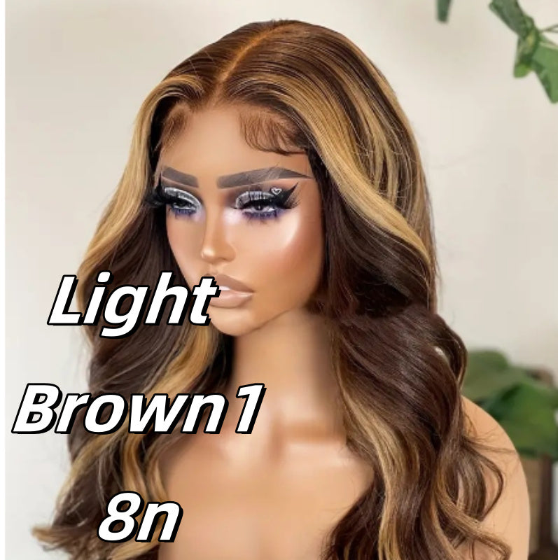 Front Lace Big Wave Curly Wig