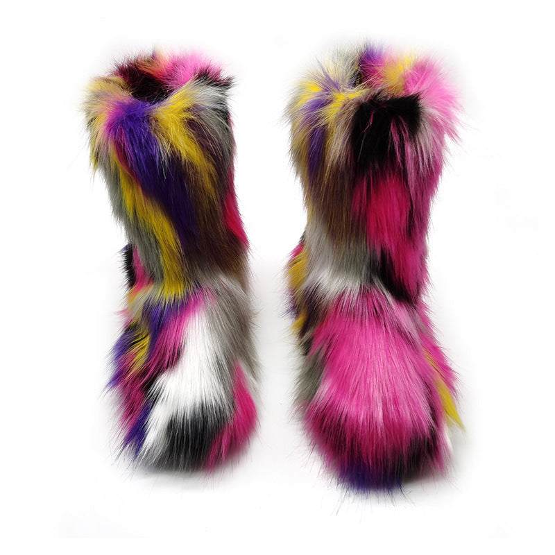 Plush Snow Boots