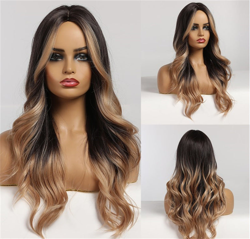 Brown long Wig