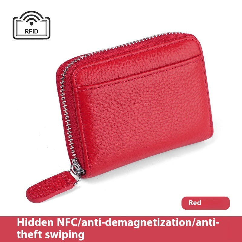 Genuine Leather Card Wallet
