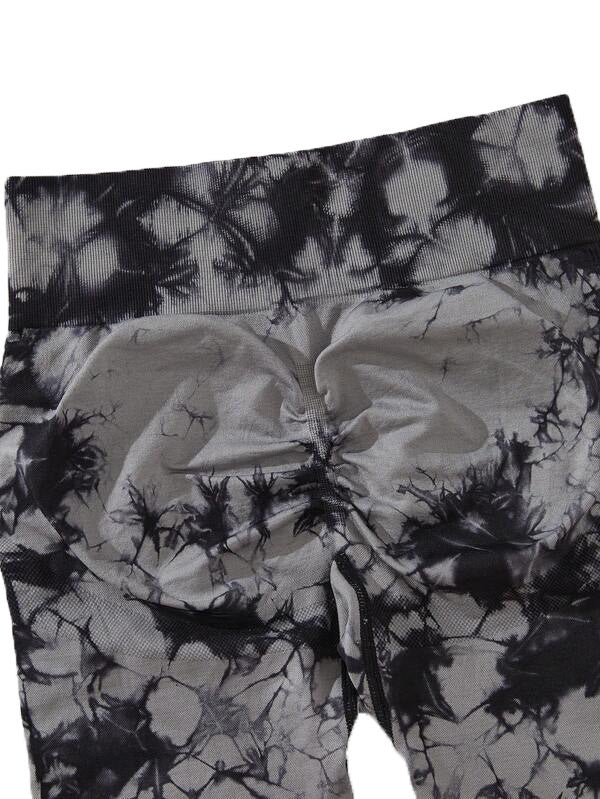 Sports Tie-dyed Long-sleeved