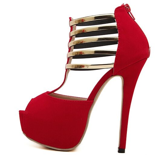 Strap Ankle Cuff Stiletto