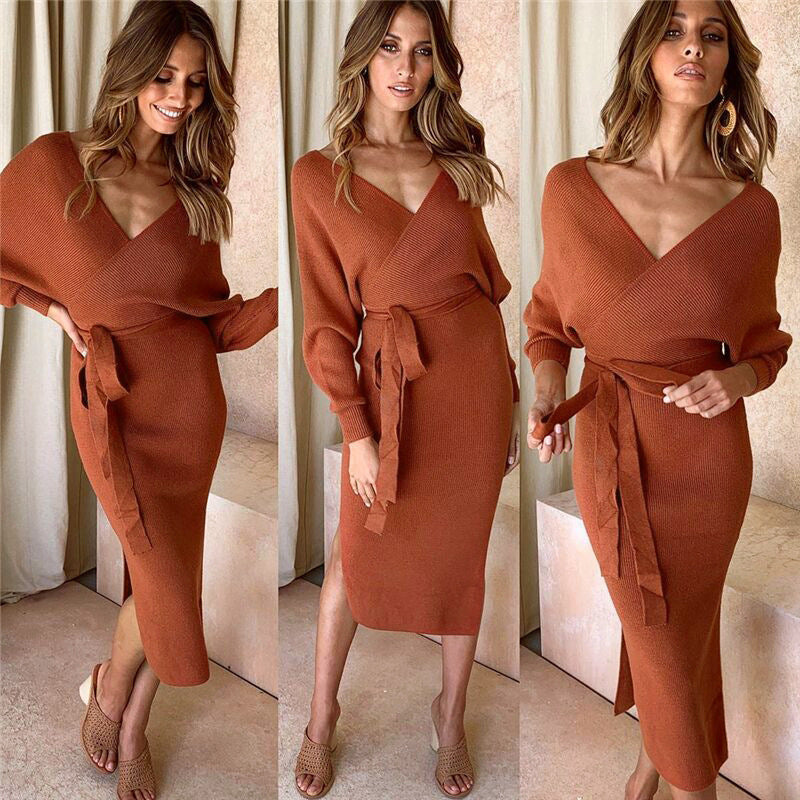 V-Neck Dress