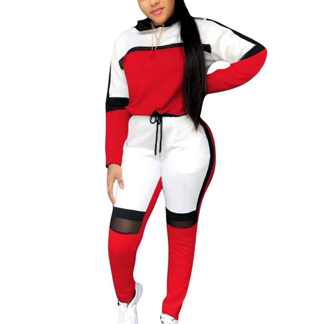 Splicing Two Piece Set