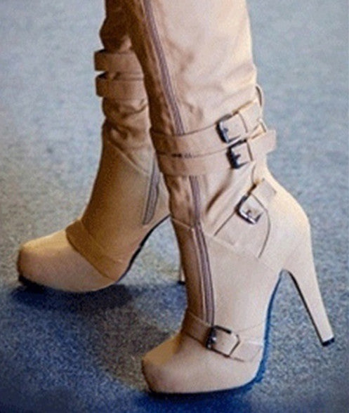 Fashion high-heeled platform