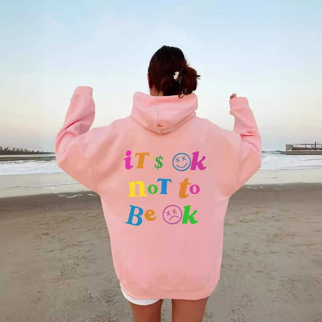 Plain Drawstring Hoodie