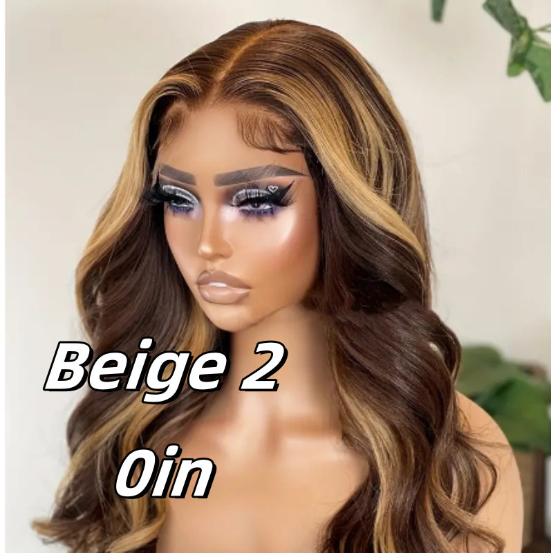 Front Lace Big Wave Curly Wig