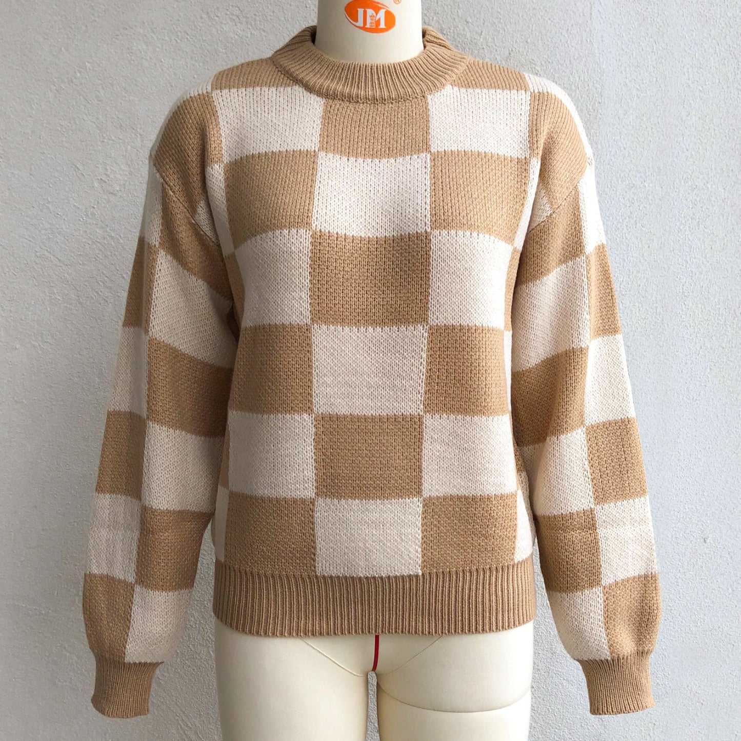 Checkered Sweater