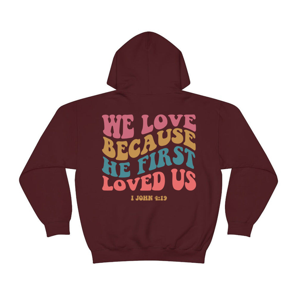 Solid Color Pullover Sweatshirt
