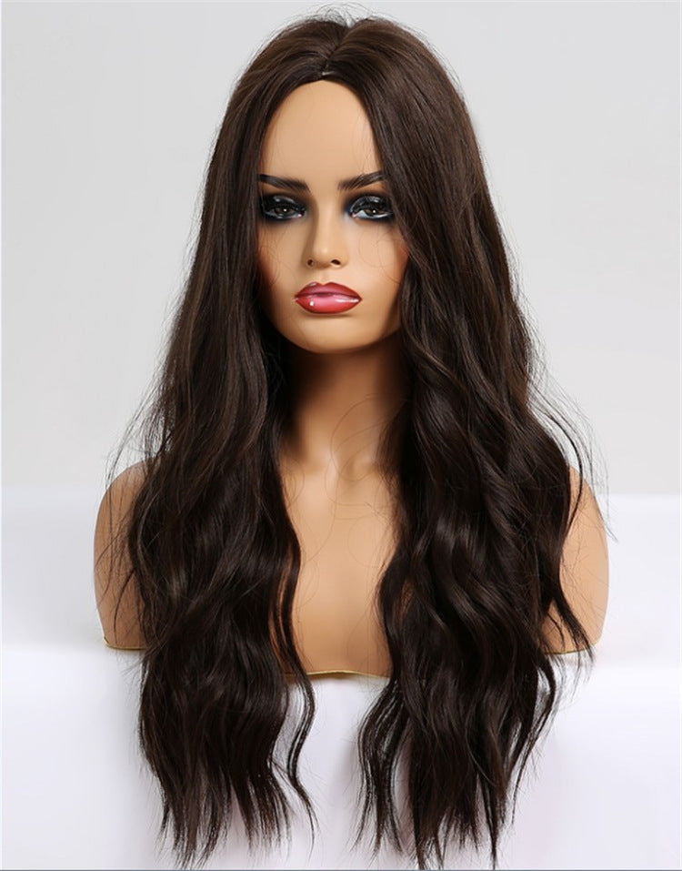 Brown long Wig