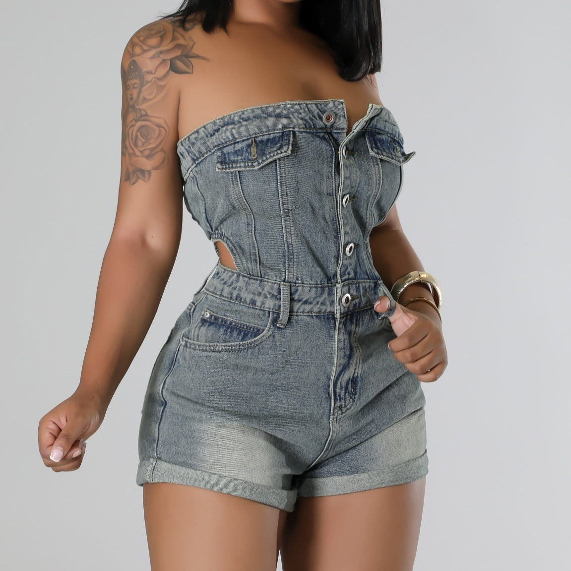 Denim Jumpsuit