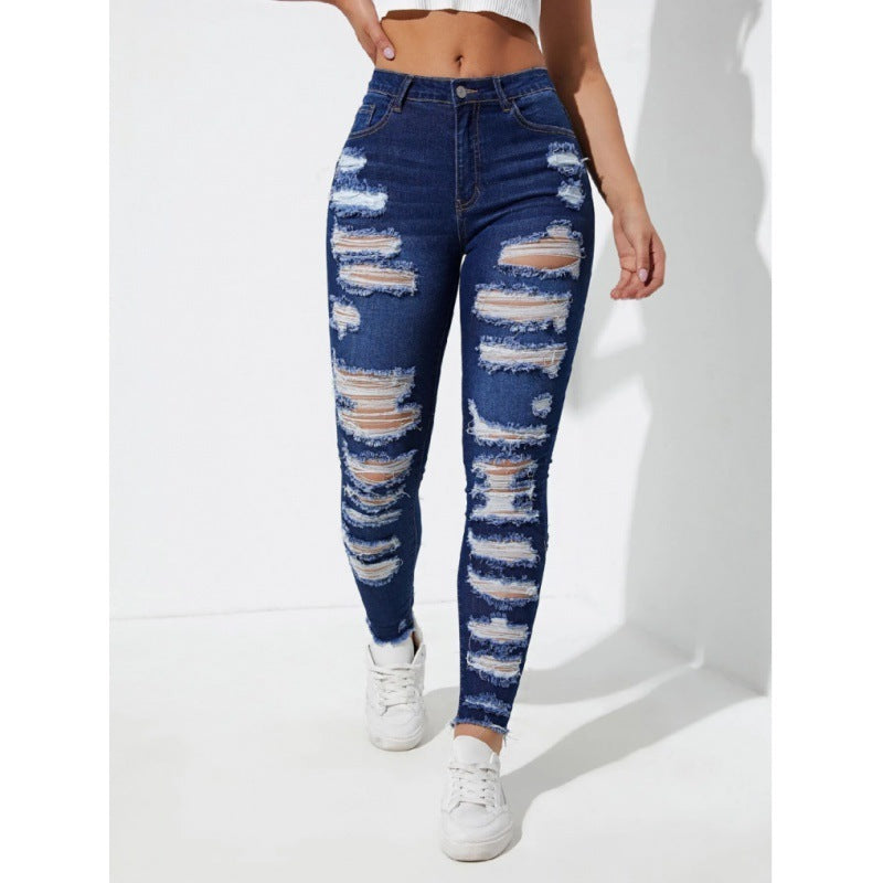 Skinny Denim Trousers