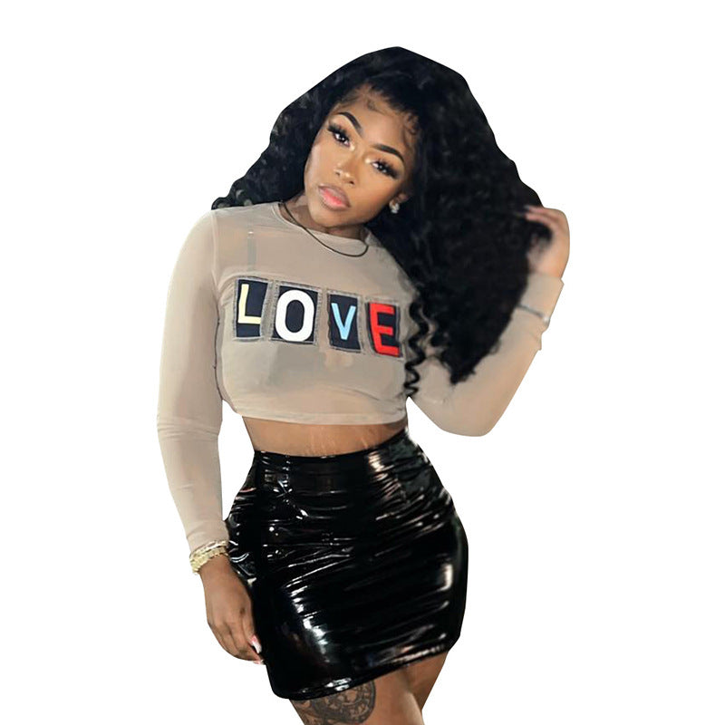 Valentine's Day LOVE Top Long Sleeve