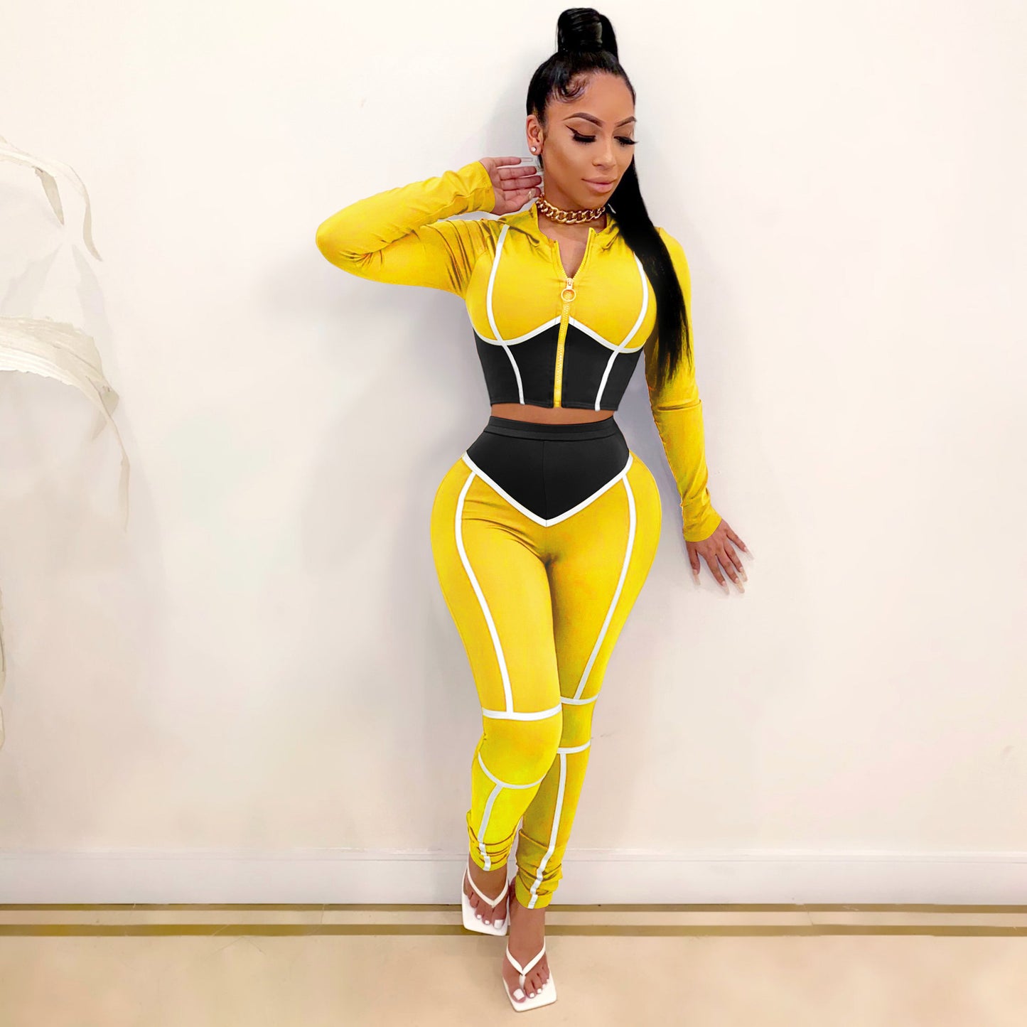 Fashion Yoga Two-piece Set