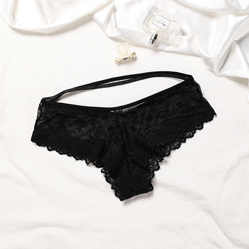 Back Lace Bra Set