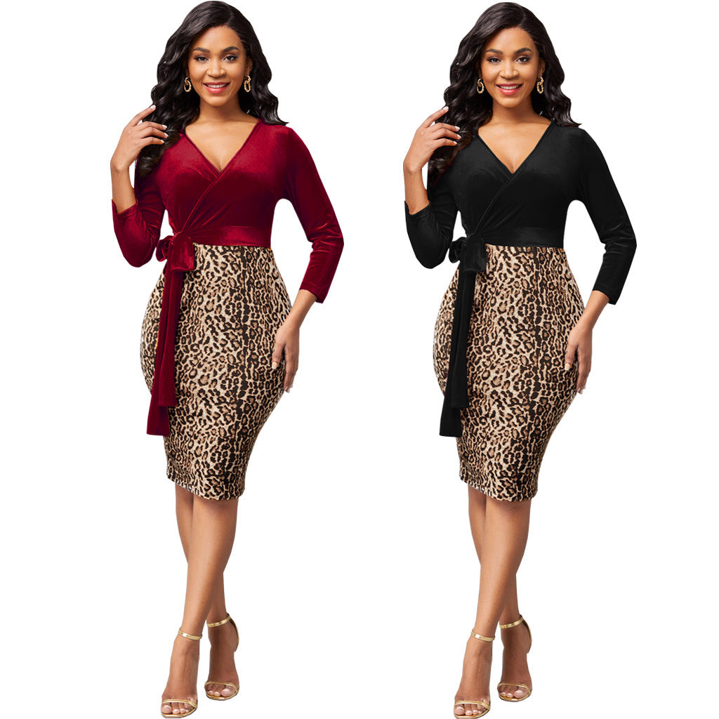 V-neck Dress