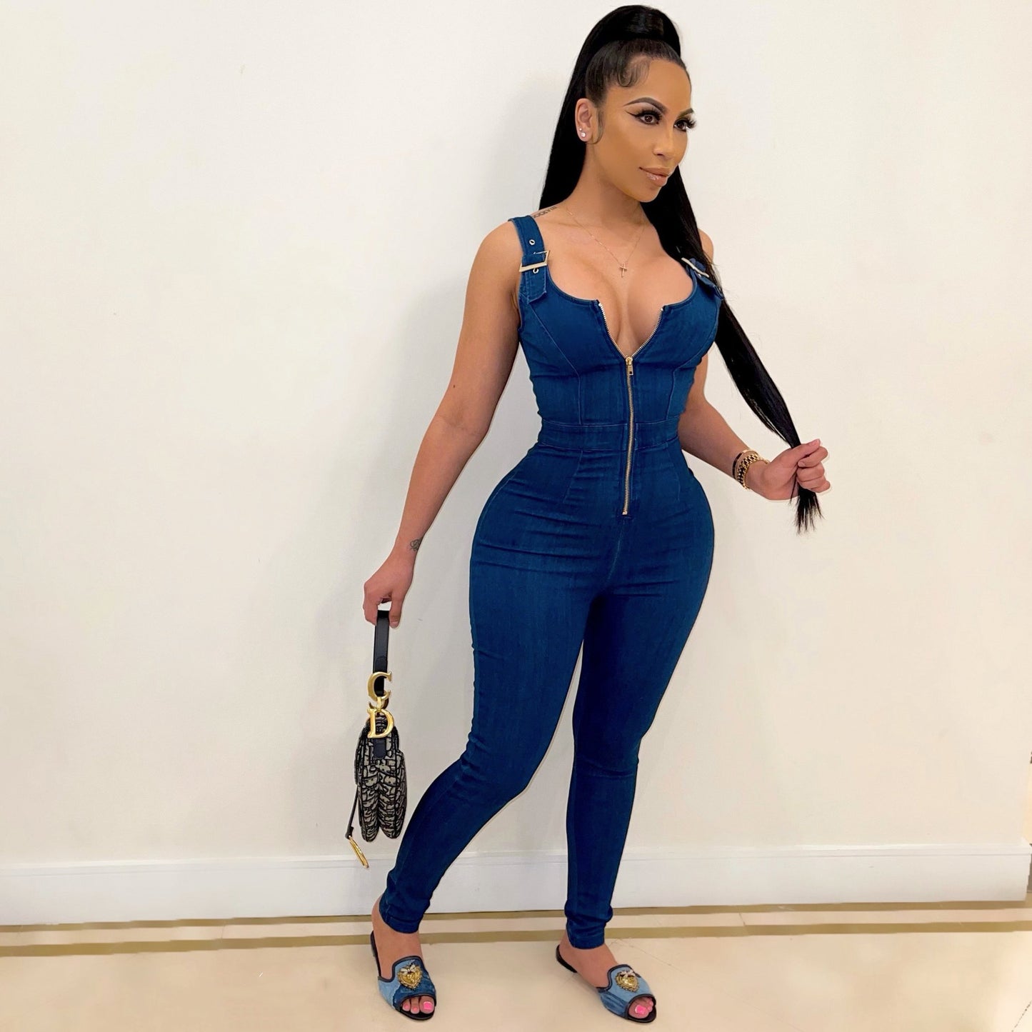Denim Jumpsuit