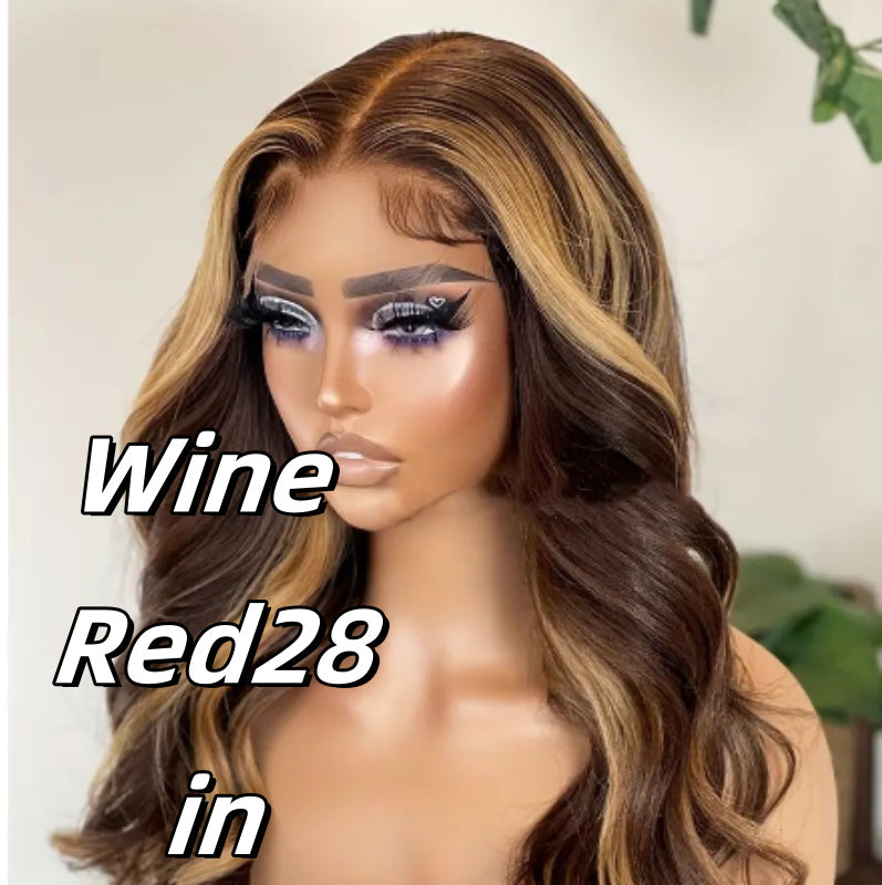 Front Lace Big Wave Curly Wig