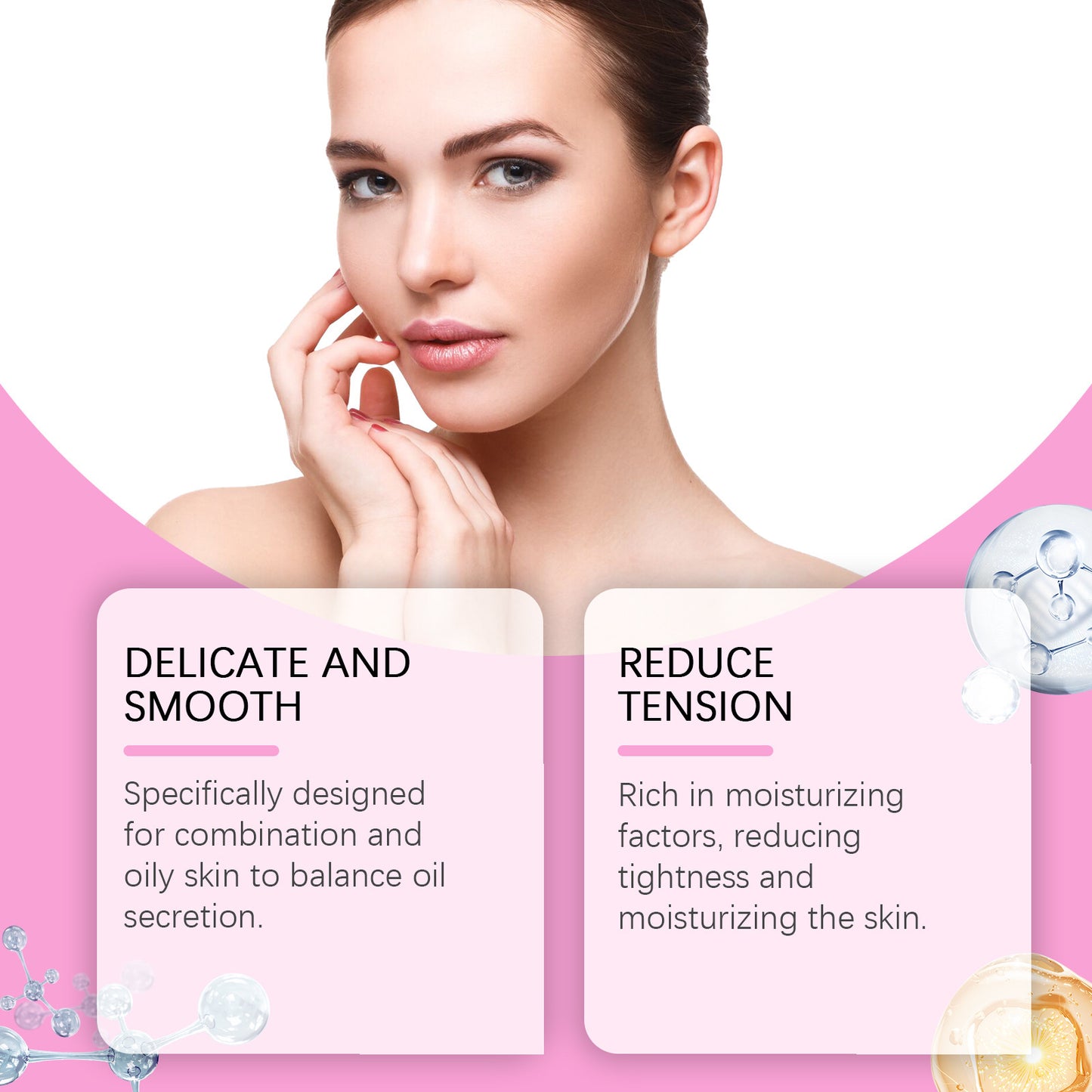 Gentle Cleansing Water Facial Makeup Dissolved And Soft