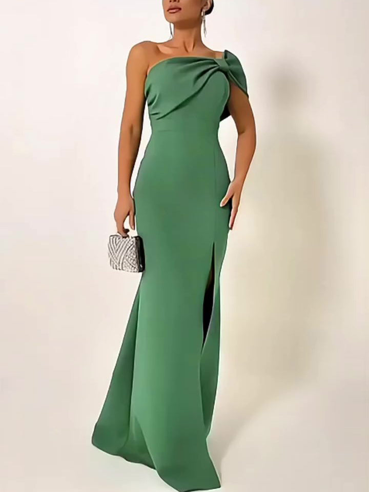 Bow Evening Dress