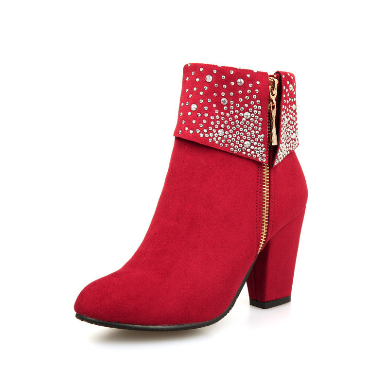 Rhinestone boots