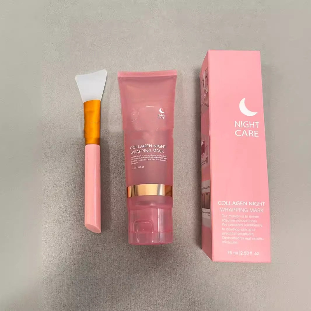 Face Night Mask Collagen Wrap
