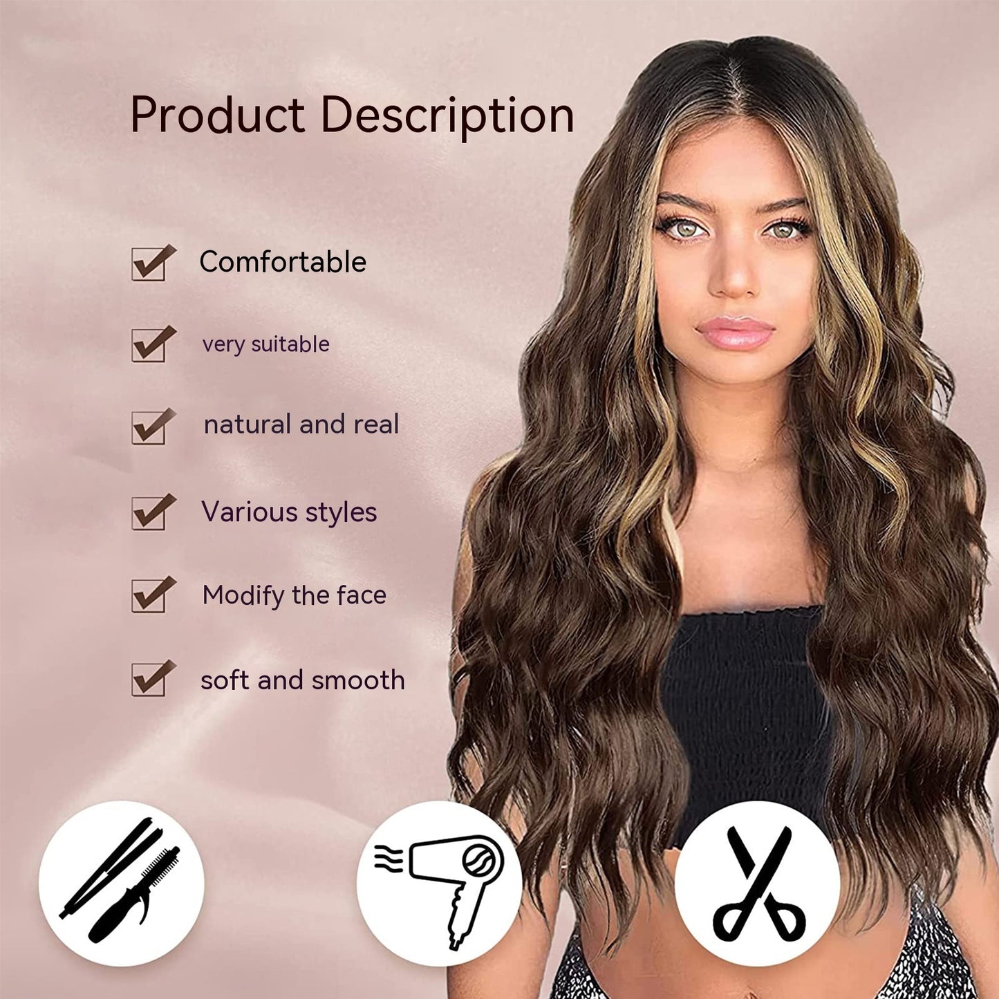 Big Wave Long Curly Wig