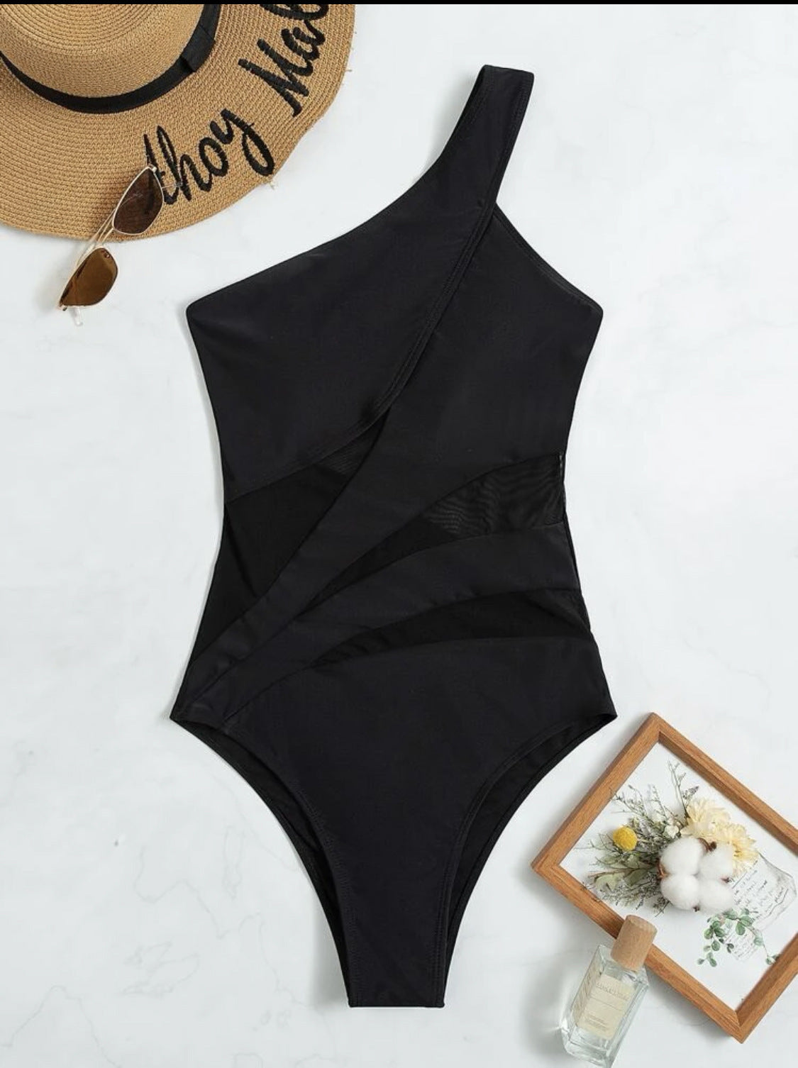 Sexy Solid Color One-piece