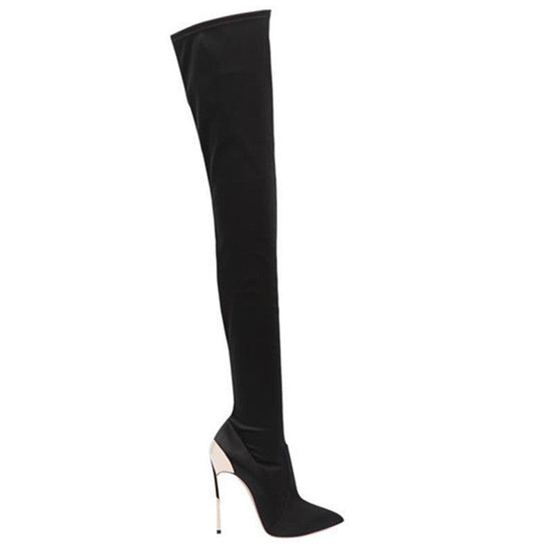 Elastic Cloth Boots
