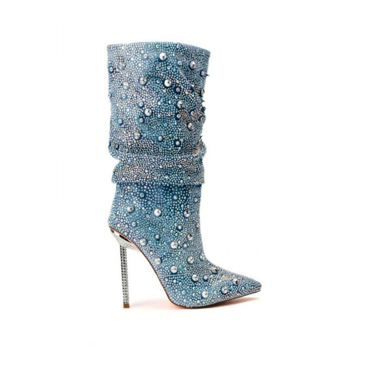 Pointy Heel Boots