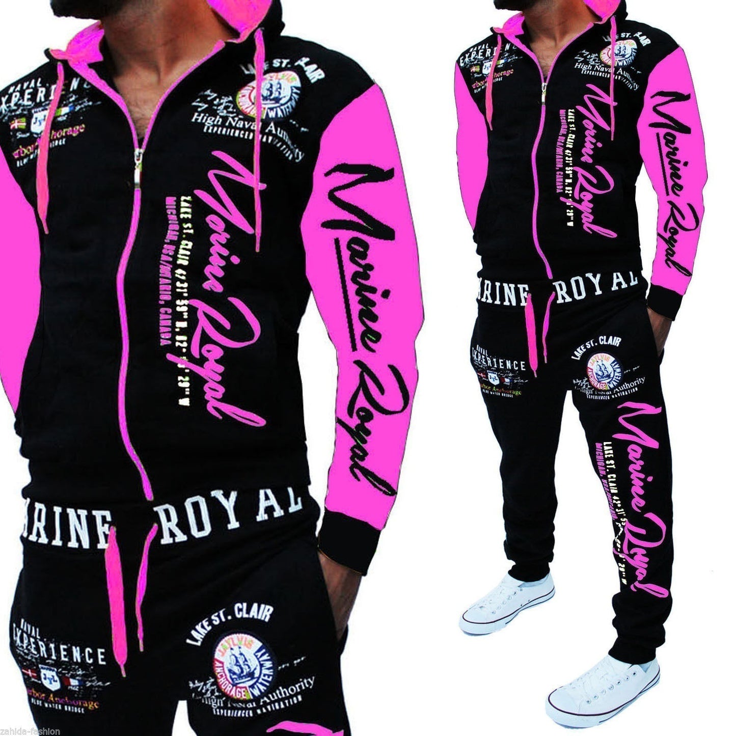 Men Tracksuit 2 Piece Set