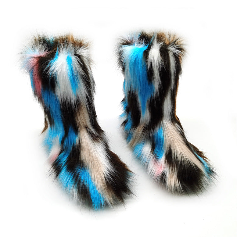 Plush Snow Boots