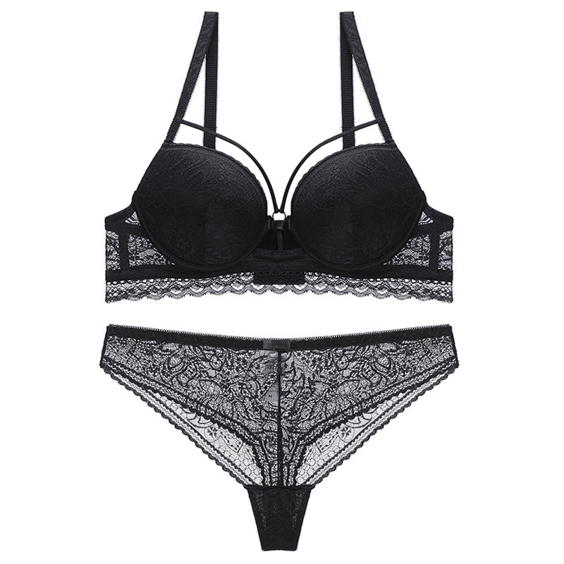 Lace Push Up Bra Set
