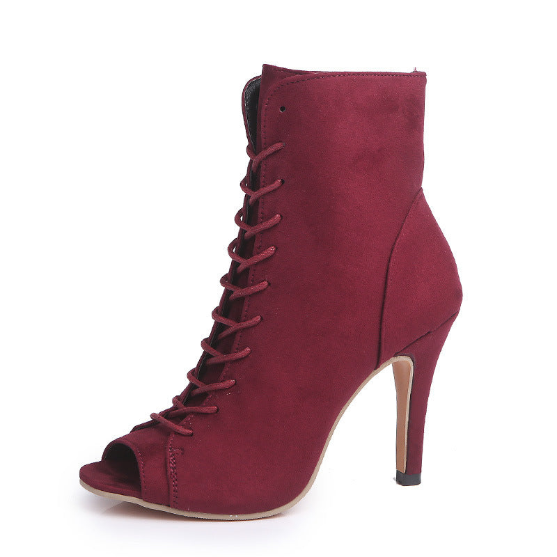 Tie Boots